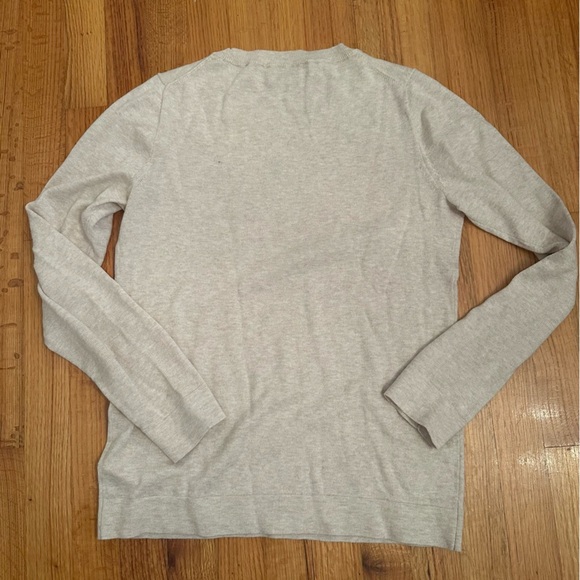 New women's S J Crew Factory Halloween sequin pumpkin Teddie sweater (n3) - Picture 4 of 9